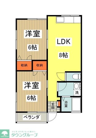 メジロハウスの物件間取画像